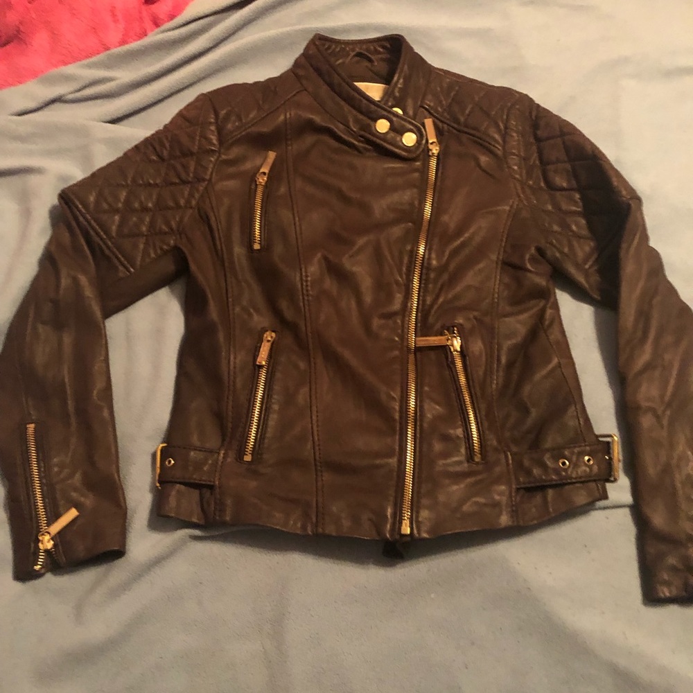 Michael Kors Leather Jacket